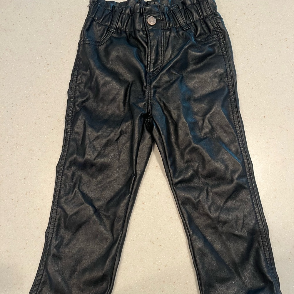GAP faux leather pants